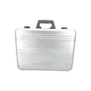 Vintage Aluminum Briefcase Suitcase Tool Case W/Snap-On Tool Pallet Insert *SEE